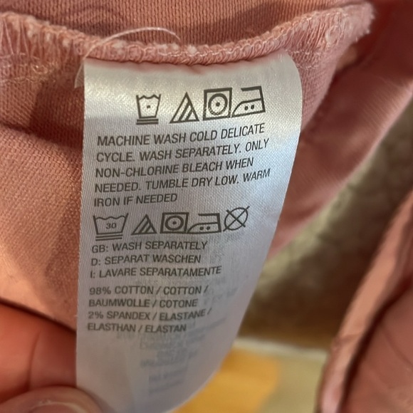 Issac Mizrahi Live! Pink Denim Jacket Large - Picture 10 of 11